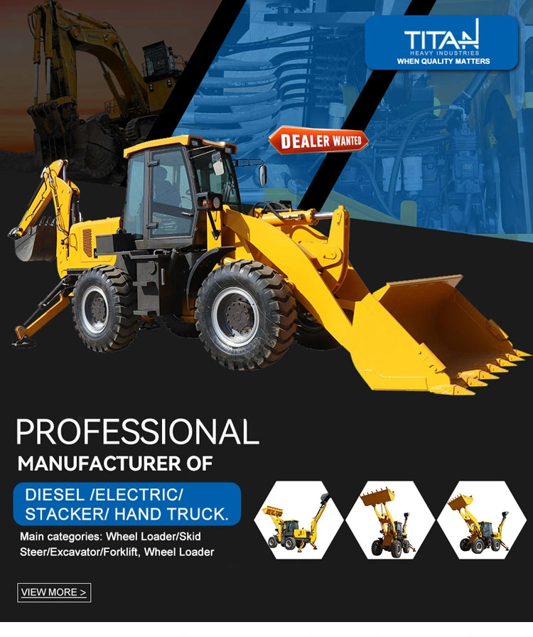 3.5ton Chinese new style multi-function retroexcavadora backhoe loader