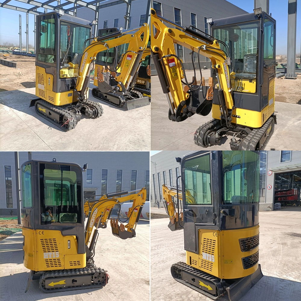 1.5 T Miniature Backhoe Excavadora Mini Digger Excavator/Micro Digger/Small Digger/Excavator Machine