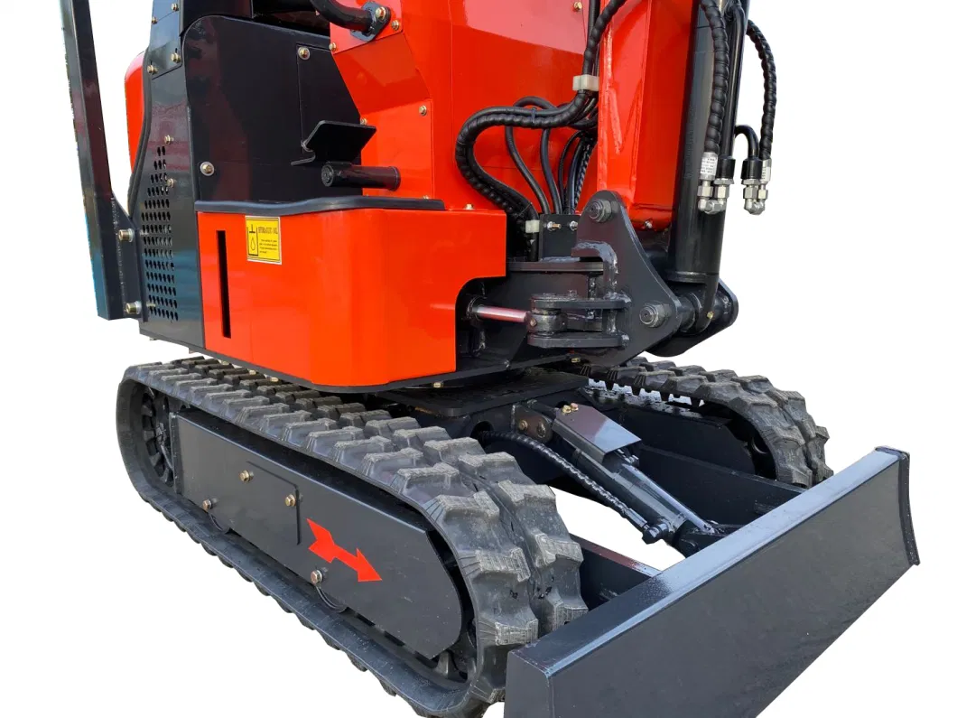 Rdt-15b 1.1 Ton 0.6/0.8/1/1.8ton Swing Boom China Micro New Garden Farm Home Crawler Machine Price Small Bagger Digger Graver Mini Excavator with CE