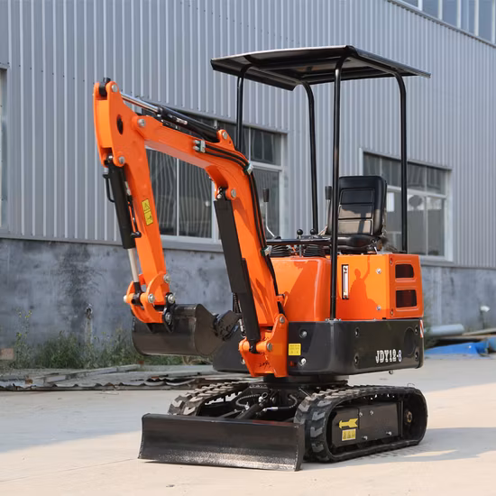 Best Selling 1,0 Ton 2 Ton 3 Ton Nova China Ce Iso Pequena Escavadeira Hidráulica sobre Esteiras Jardim Fazenda Diesel Mini Escavadeira Usada Preço de Fábrica Barato para Venda
