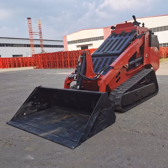 Luyue nova minicarregadeira barata de 25 HP com motor diesel Kubota