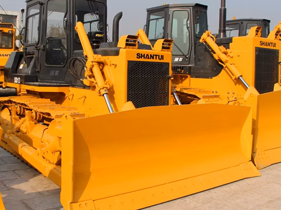 Bulldozer de esteiras Shantui SD13 de alta eficiência em estoque para venda