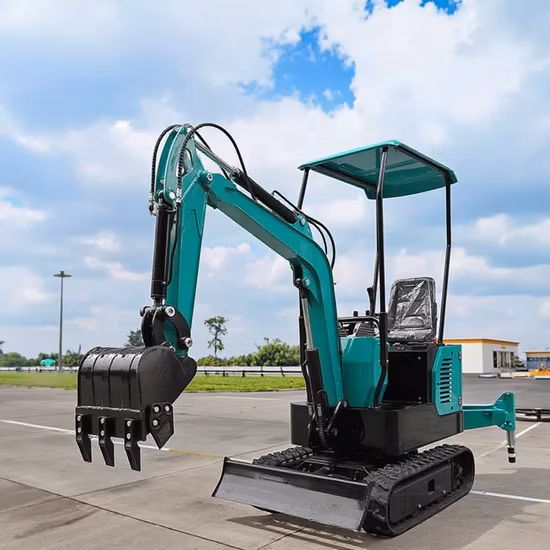 Changlin oficial 8ton tipo de esteira hidráulica pequena microescavadeira com marcação CE